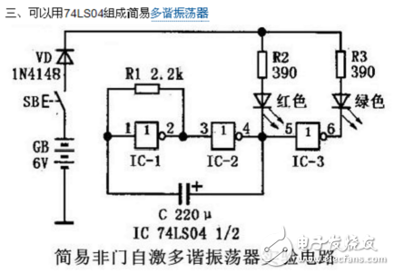 74ls04簡介_74ls04與74als04的區(qū)別_74ls04應用電路圖