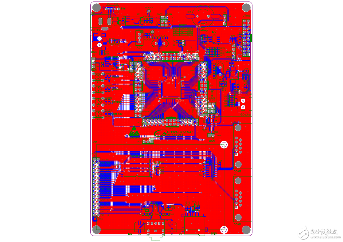 GD32F103VCT6 Demo板原理圖及使用說(shuō)明手冊(cè)