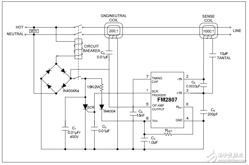 FM2807中文資料（功能引腳圖，應(yīng)用電路圖及典型特性曲線圖）