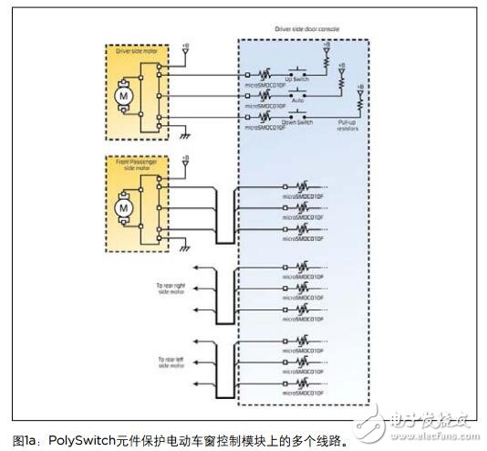 基于PolySwitch元件的車載控制開(kāi)關(guān)的應(yīng)用