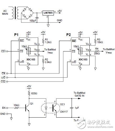 基于數(shù)字電位器控制BatMod充電器模塊的設(shè)計(jì)指南
