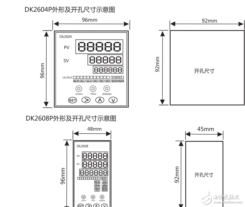 DK2600 PID智能程序控制儀表簡(jiǎn)介及顯示操作