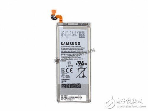 三星Galaxy Note8拆解詳情：你這是想不讓我換掉原裝電池呀！