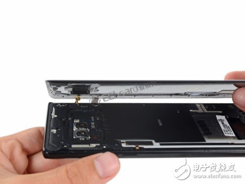 三星Galaxy Note8拆解詳情：你這是想不讓我換掉原裝電池呀！