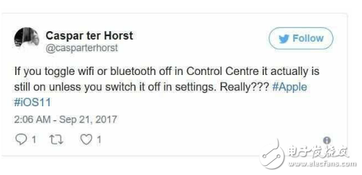 ios11正式版出現(xiàn)bug控制中心無法關(guān)WiFi和藍(lán)牙？怎么辦？一招教你搞定
