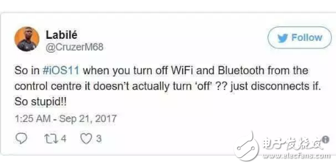 ios11正式版出現(xiàn)bug控制中心無法關(guān)WiFi和藍(lán)牙？怎么辦？一招教你搞定