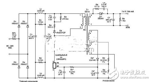 論隔離式LED驅(qū)動器的設計特色及工作原理
