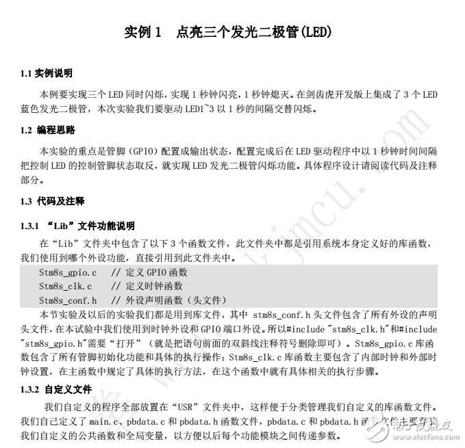 STM8S——C語(yǔ)言精品編程100例