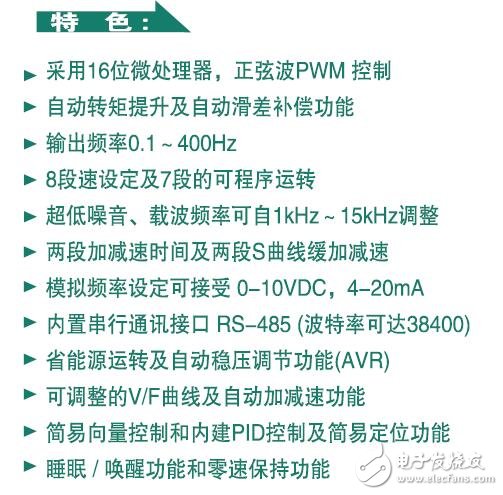 基于VFD-M的超低噪音變頻器
