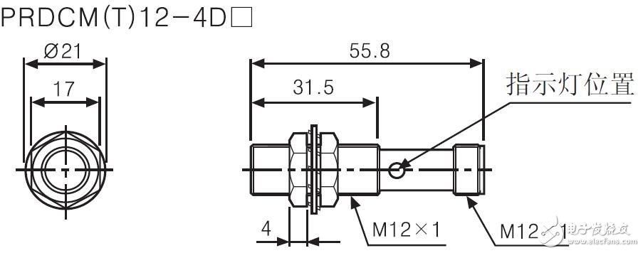 PRDCM系列遠遠距離檢測接插型接近開關(guān)的特點及規(guī)格