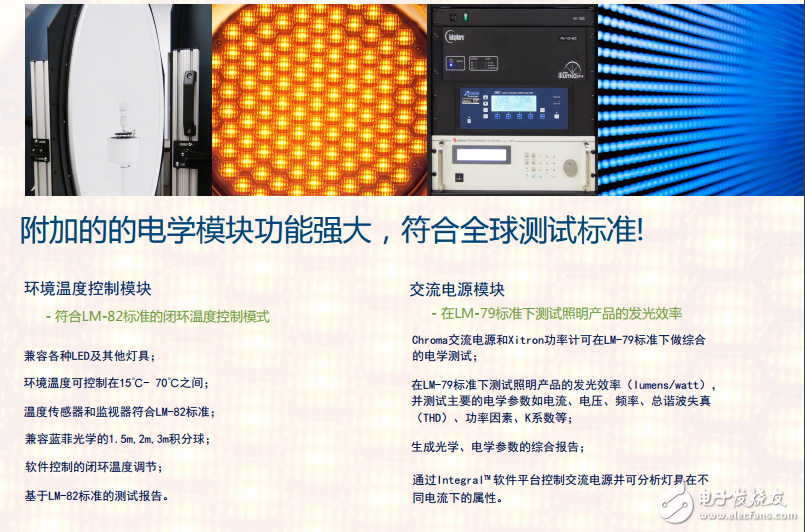 基于HTML5的光譜測試軟件的光源光學、電學和熱學測試積分球系統(tǒng)的介紹