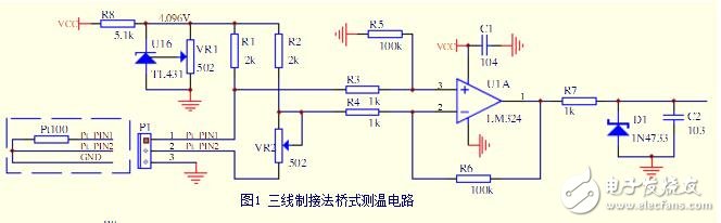 PT100溫度傳感器測(cè)溫電路，熱電阻Pt100測(cè)溫電路調(diào)試體會(huì)