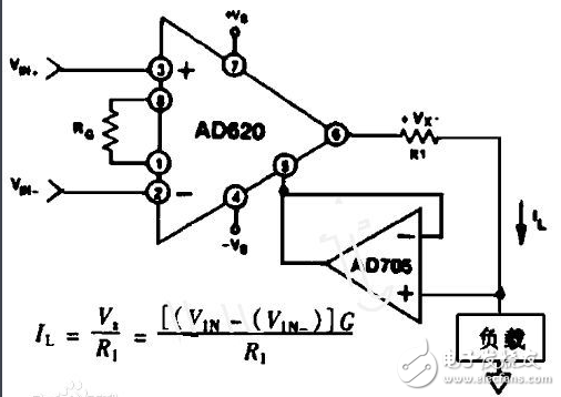 ad620典型應(yīng)用電路