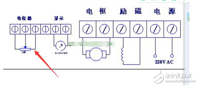電位器三個(gè)引腳怎么接?