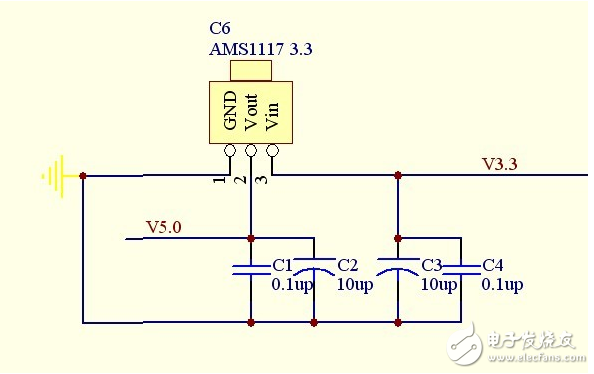 lm1117穩(wěn)壓電路圖