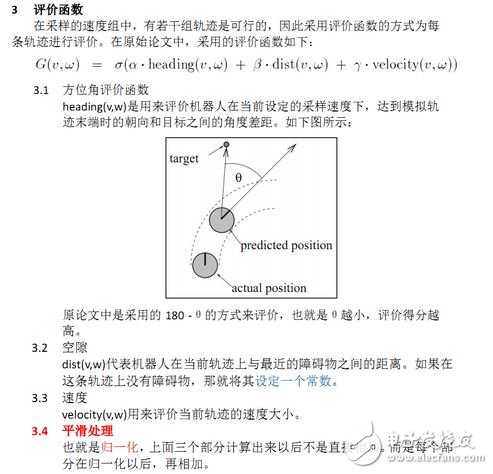  機(jī)器人局部避障的動(dòng)態(tài)窗口法