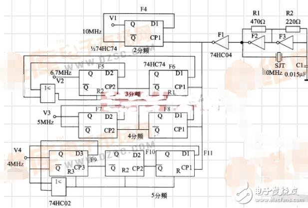 74hc74應(yīng)用電路原理圖詳情解說(shuō)