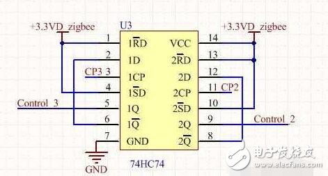 74hc74應(yīng)用電路原理圖詳情解說(shuō)
