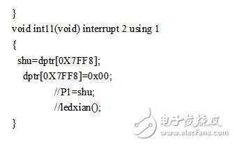 基于AT89C51單片機(jī)的ADC0808程序