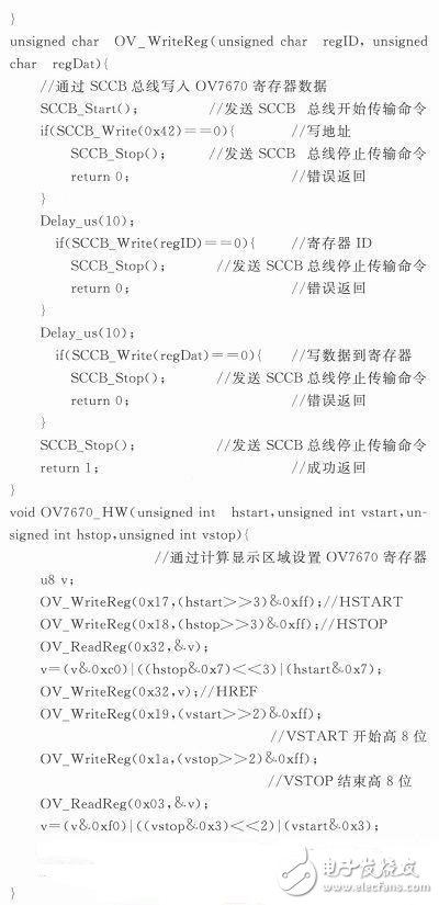  基于STM32+OV7670的低端視頻監(jiān)控系統(tǒng)設(shè)計