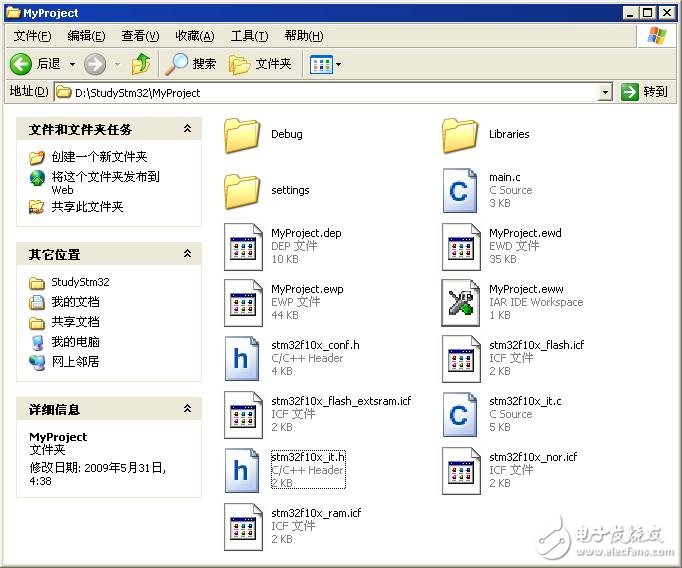  STM32學(xué)習(xí)筆記:在IAR中建立FWlib 3.0項(xiàng)目