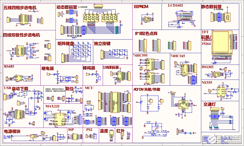 EM3 V2.2開發(fā)板原理圖