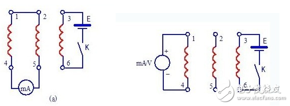 三相異步電動(dòng)機(jī)繞組接線圖和首末端判斷方法圖解