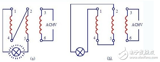 三相異步電動(dòng)機(jī)繞組接線圖和首末端判斷方法圖解