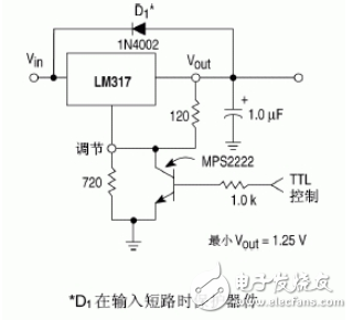 LM317穩(wěn)壓器介紹、引腳圖、參數(shù)、工作原理及應用電路圖