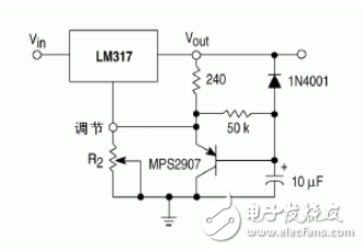 LM317穩(wěn)壓器介紹、引腳圖、參數(shù)、工作原理及應用電路圖