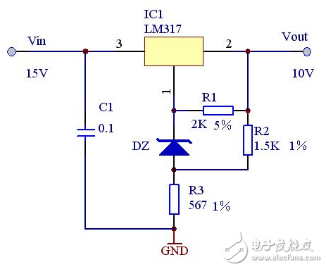 lm317應(yīng)用電路圖匯總（集成電路、擴(kuò)流電路、穩(wěn)壓電路）