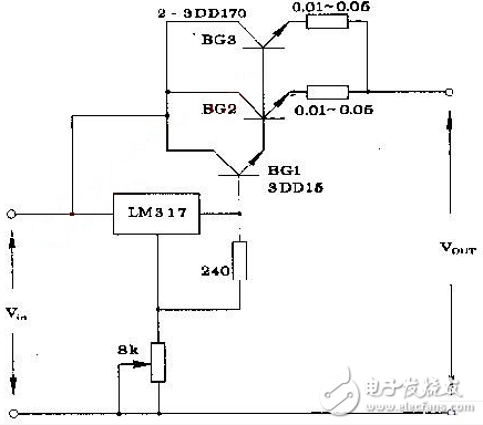 lm317應(yīng)用電路圖匯總（集成電路、擴(kuò)流電路、穩(wěn)壓電路）