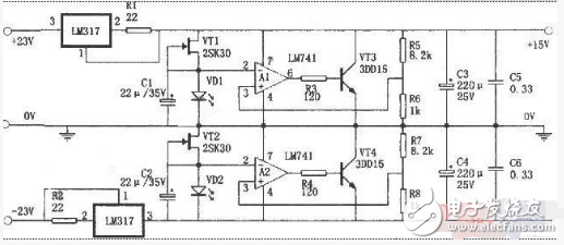 lm317應(yīng)用電路圖匯總（集成電路、擴(kuò)流電路、穩(wěn)壓電路）