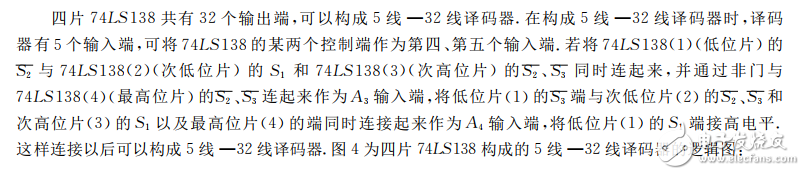 74ls138譯碼器的級聯(lián)電路分析