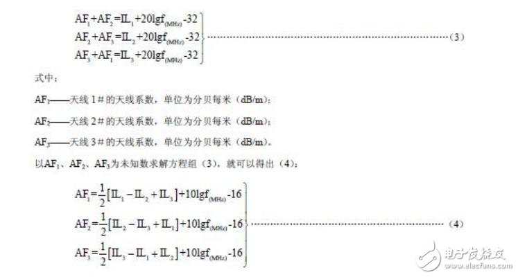  三天線法校準原理及系統(tǒng)組成