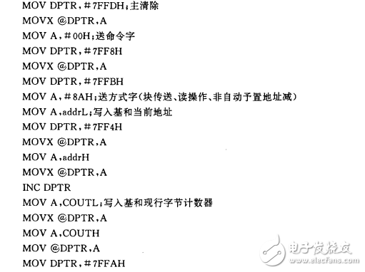 DMA控制器與單片機(jī)的接口技術(shù)
