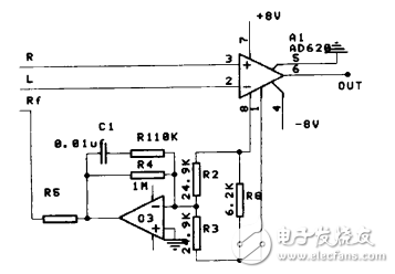 AD620和AD204在生理參數(shù)測(cè)量放大器的應(yīng)用