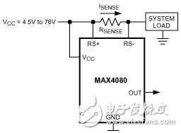 max4080典型應(yīng)用電路