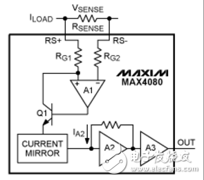 max4080典型應(yīng)用電路
