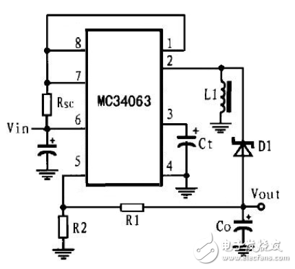 mc34063的工作原理詳解（含mc34063引腳圖及功能_內部結構_特性參數及應用電路）