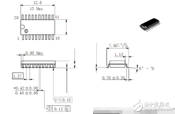 74hc573使用方法（74hc573引腳圖及功能_工作原理_封裝尺寸及應(yīng)用電路）