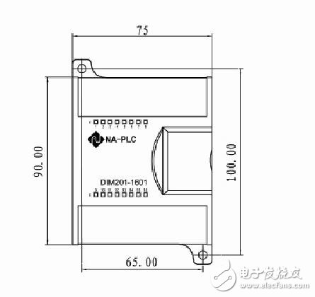 NA200系列PLC接線(xiàn)原理圖