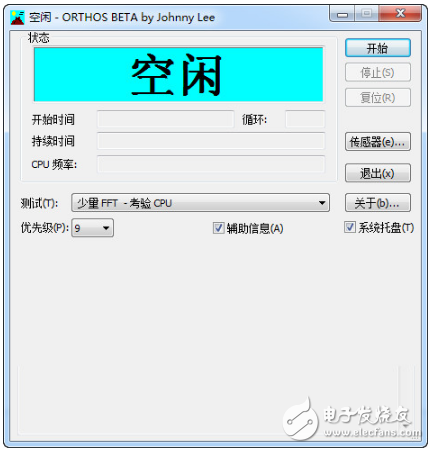 cpu性能測(cè)試工具（ORTHOS）中文破解版免費(fèi)下載
