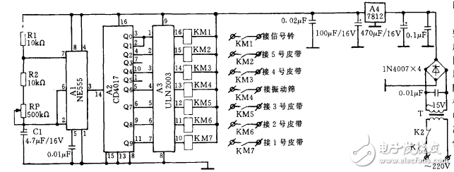 ULN2003在自動延遲電路中的應(yīng)用