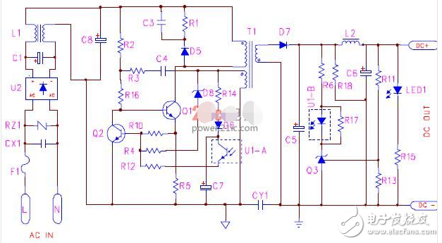 光耦817應(yīng)用電路圖匯總（PC817光電耦合器/開(kāi)關(guān)電源/TL431）