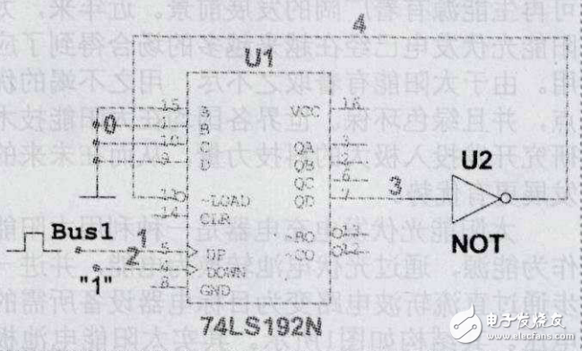 基于74LS192的任意進(jìn)制計數(shù)器的設(shè)計