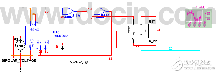 74ls90工作原理_邏輯功能表_電性參數(shù)及應用電路