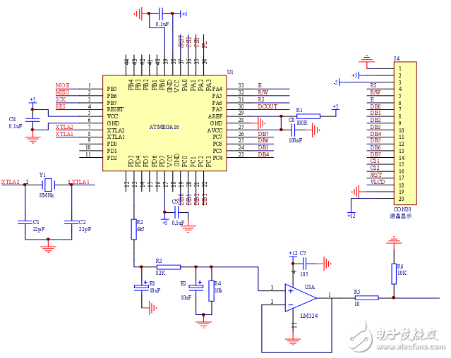 基于ATmega16單片機的智能快速充電機設計與實現(xiàn)