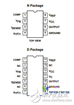 開關(guān)電源uc2844中文資料詳細(uc2844引腳功能_工作原理_應用電路)