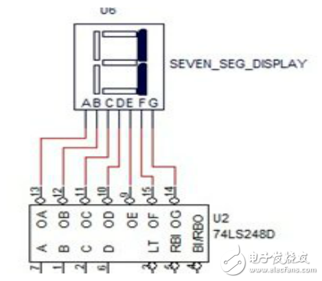 電子電路圖分享-60進(jìn)制計(jì)數(shù)器電路圖